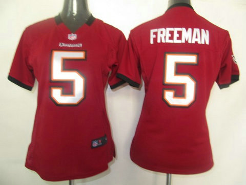 Tampa Bay Buccaneers 5 Freeman Red Game Nike nfl Women Jerseyss